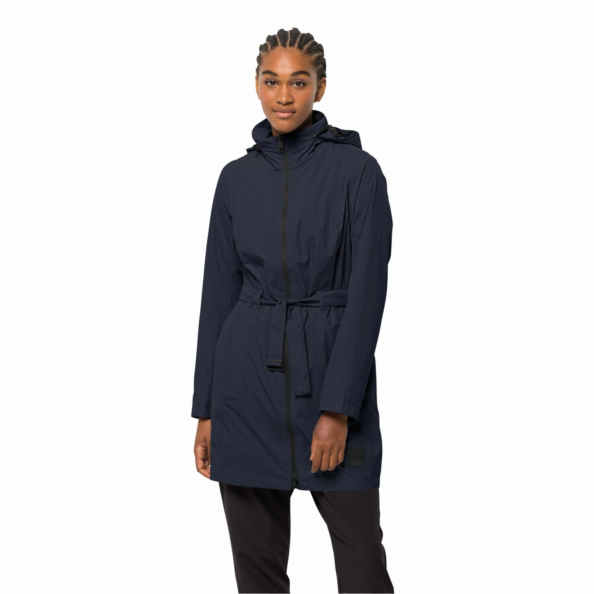 Damska parka Jack Wolfskin NORDEN PORT COAT W night blue - M