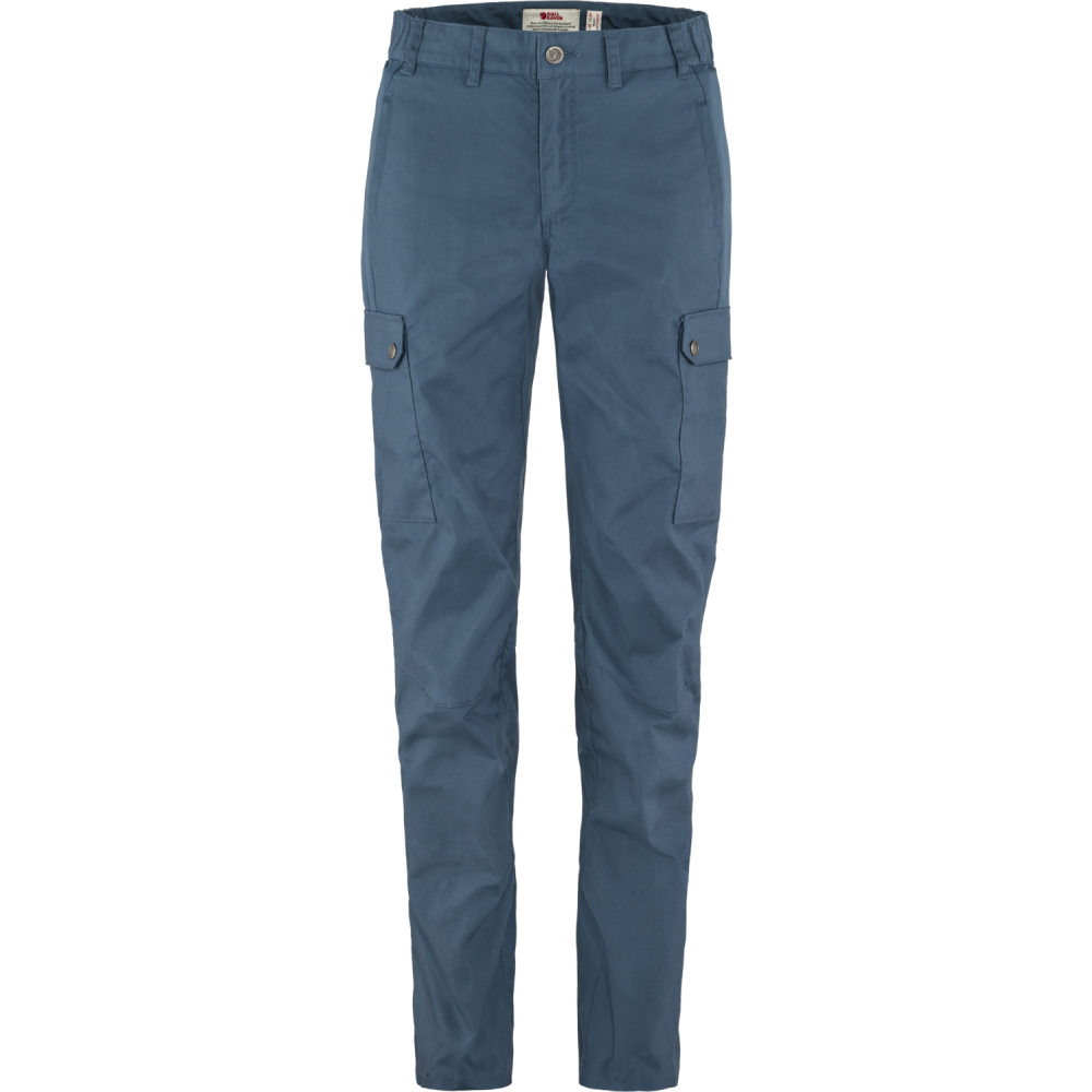 Damskie spodnie trekkingowe Fjallraven Stina Trousers Regular indigo blue - 40