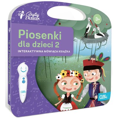 Książka Czytaj z Albikiem Piosenki dla dzieci 2 Beata Jarco (twarda okładka)