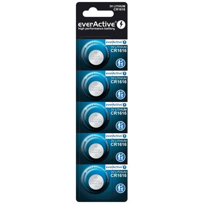 Baterie CR1616 EVERACTIVE (5 szt.)