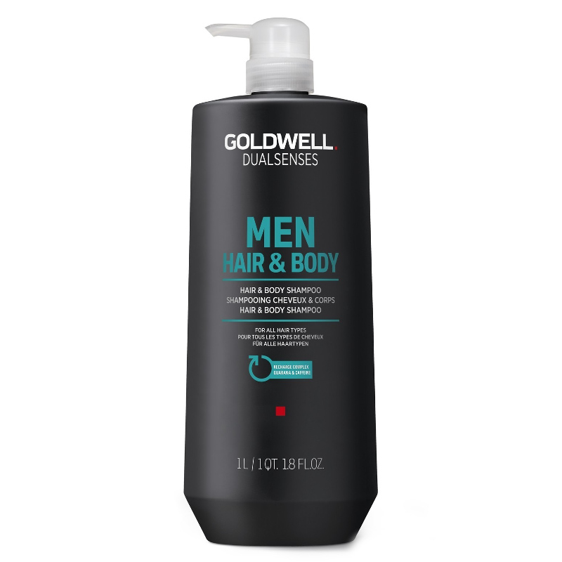 Goldwell Dualsenses Men szampon do włosów i ciała dla mężczyzn, 1000 ml