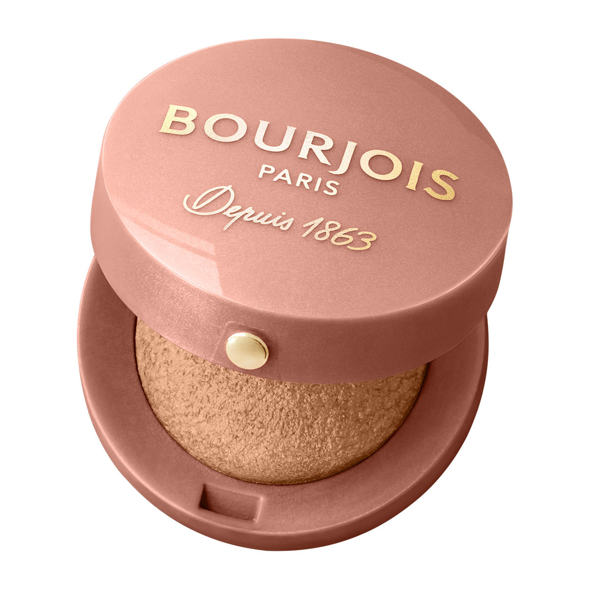 Bourjois Little Round Pot trwały róż do policzków z lusterkiem i pędzelkiem 03 brun cuivré, 2,5 g