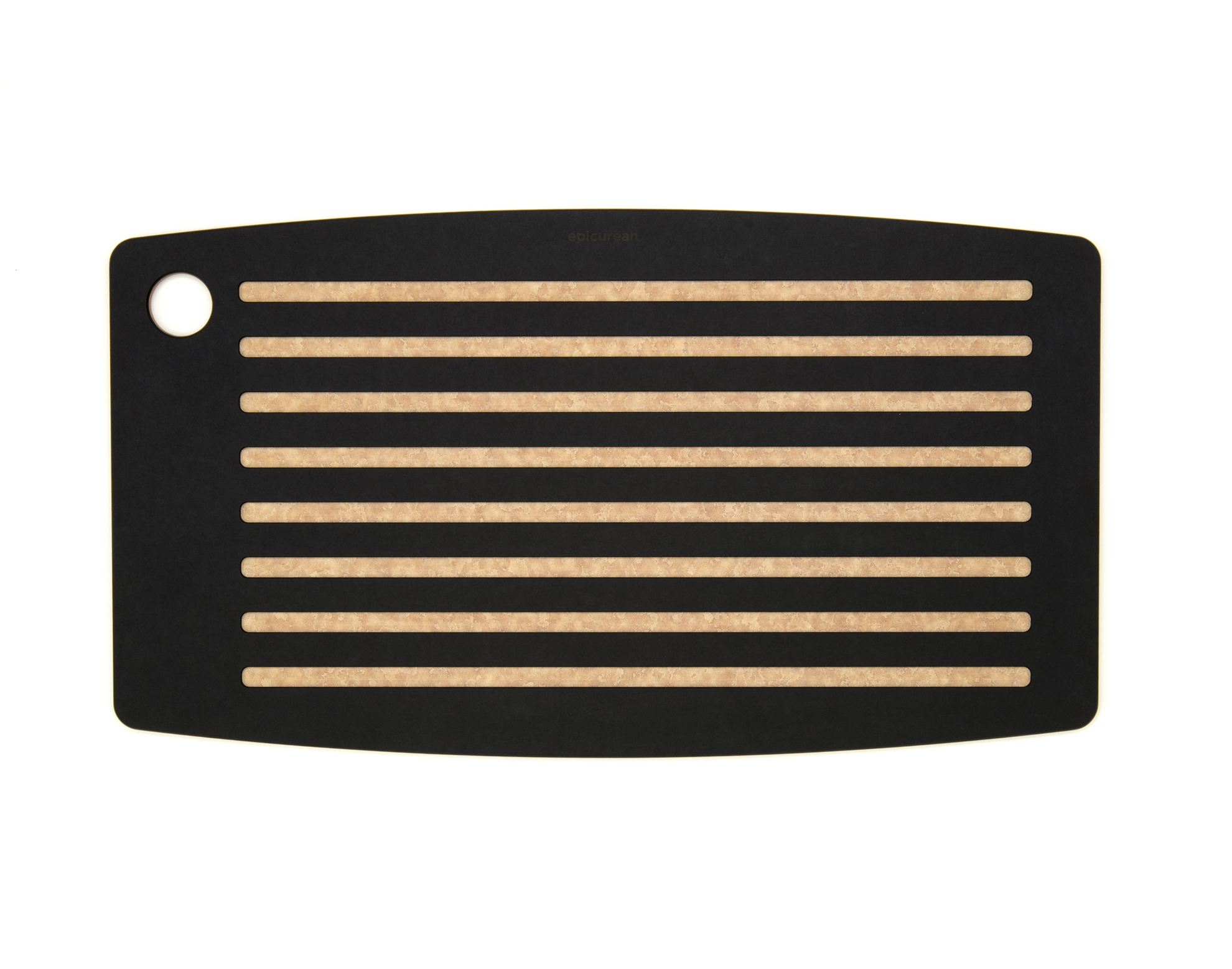 Epicurean - Deska do pieczywa 46x25cm Czarny / Naturalny