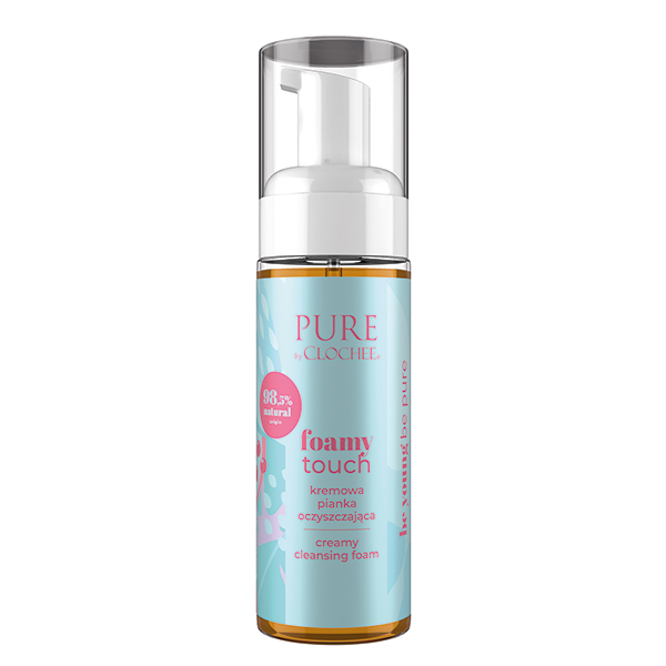 Pure By Clochee Foamy Touch kremowa pianka oczyszczająca do twarzy, 150 ml