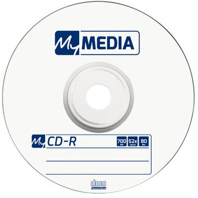 Płyta MY MEDIA Spindle CD-R, 700 MB, 52x (10 szt.)