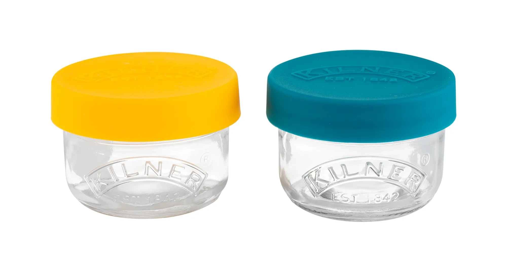 Kilner - Zestaw 2 pojemników na przekąski 125 ml