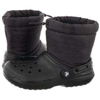 Śniegowce Crocs Classic Lined Neo Puff Boot Black 206630-060