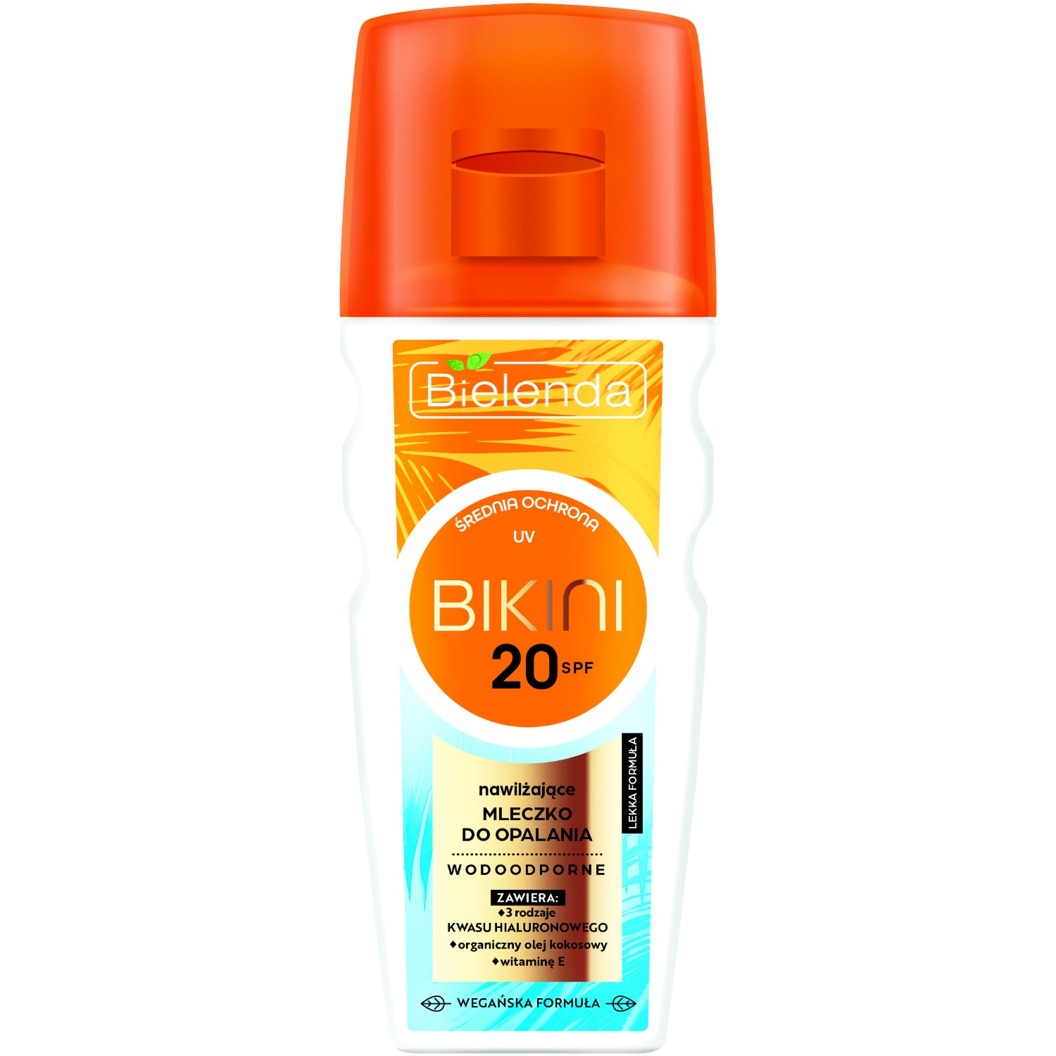 Bielenda Bikini  nawilżające mleczko do opalania SPF20, 175 ml