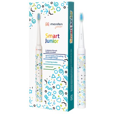 Szczoteczka soniczna MERIDEN Junior Biało-niebieski