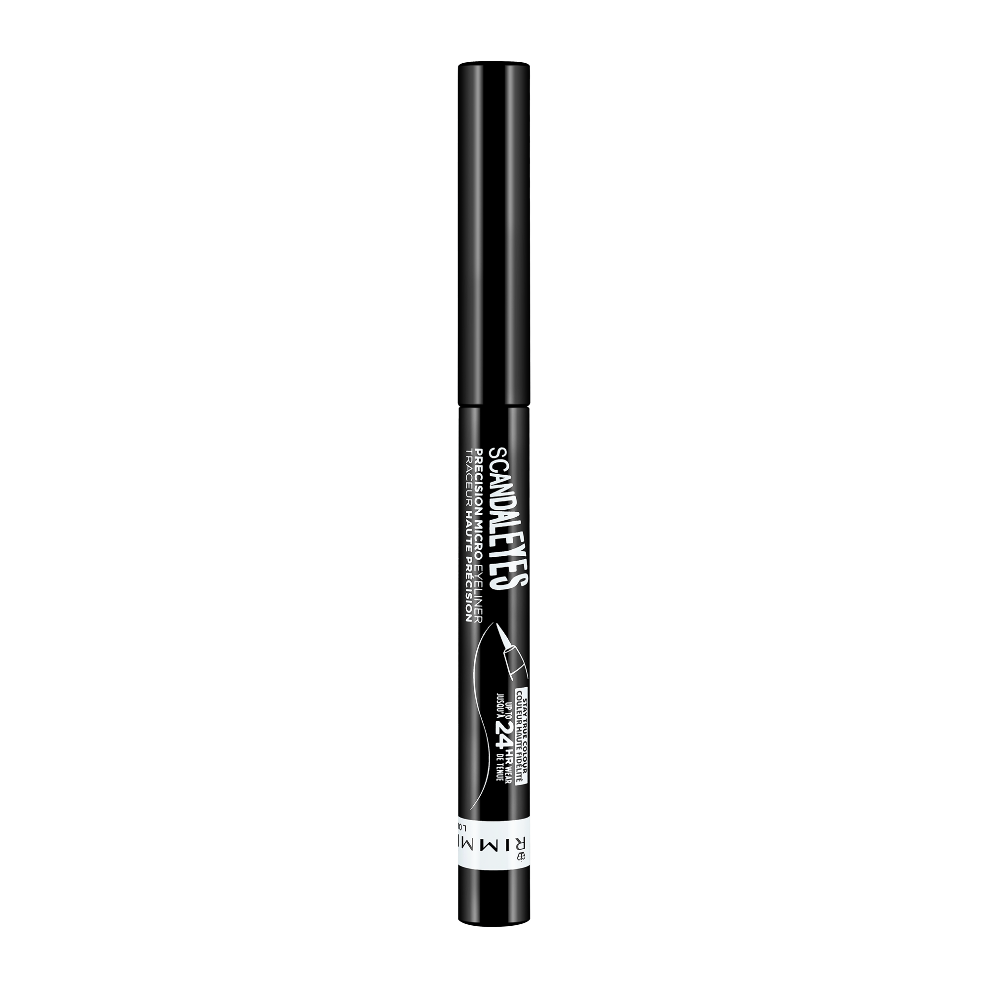 Rimmel Scandal Eyes Precision Micro Eyeliner w płynie 001 Black, 1,1 ml
