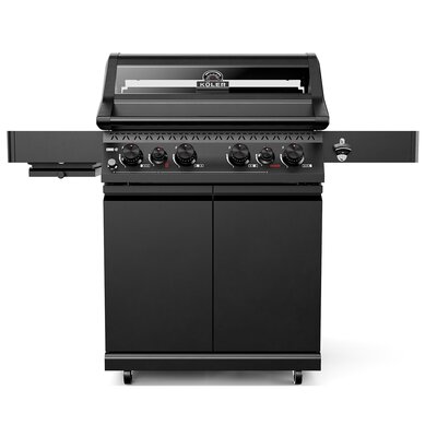 Grill gazowy KOLER Krone S1 Czarny 21.6 kW 73 x 46 cm