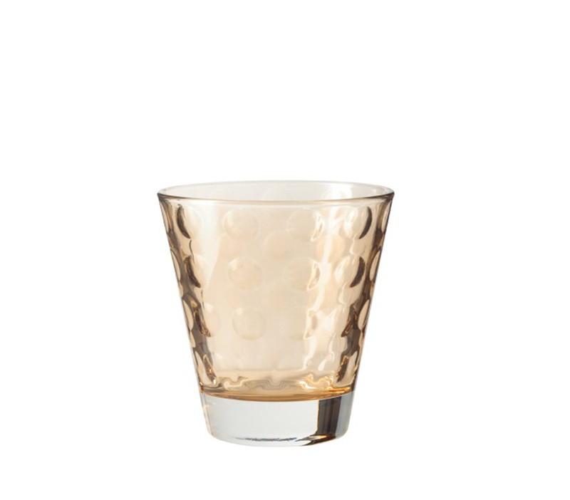 Leonardo Optic szklanka niska 220ml brązowa