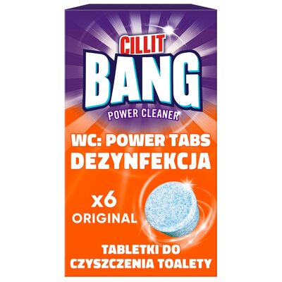 Kostka do WC CILLIT BANG Dezynfekcja 6x22.5g