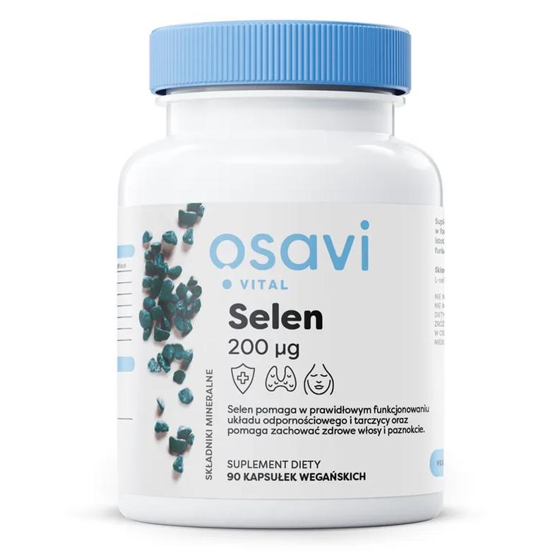 Osavi suplement diety Selen, 200 μg, 90 kaps./1 opak.