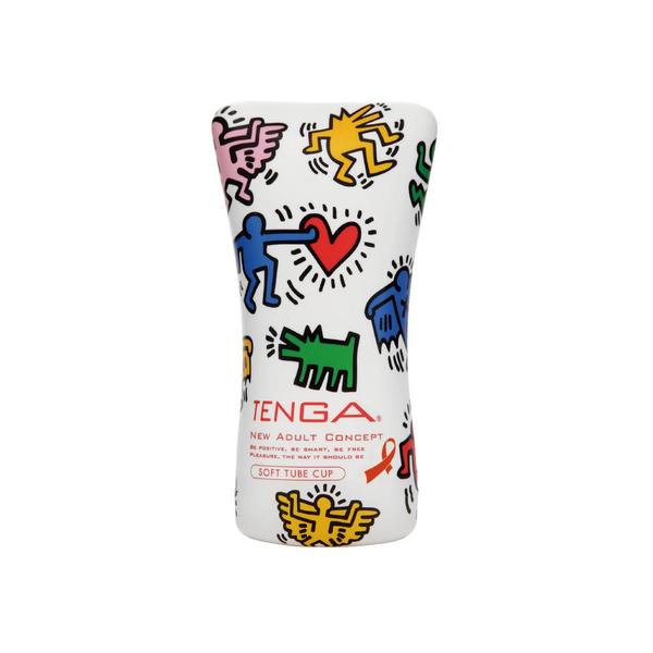 Tenga Keith Haring Cup jednorazowy masturbator, 1 szt.