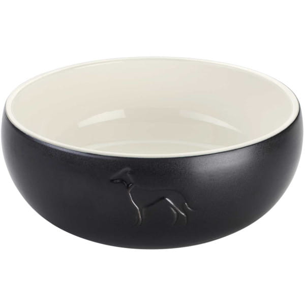 Hunter Miska ceramiczna dla psa Lund czarna