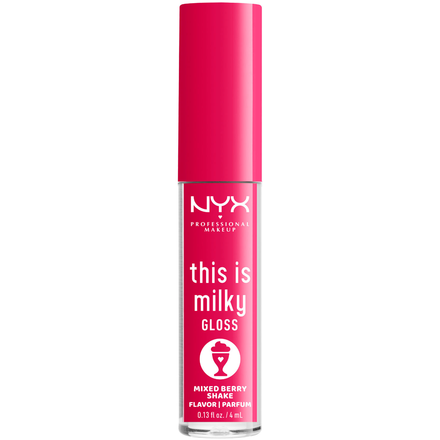 NYX Professional Makeup This Is Milky Gloss błyszczyk do ust berry shake, 4 ml