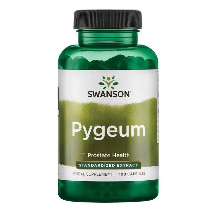Swanson Pygeum suplement diety Pygeum Śliwa Afrykańska, 100 kaps./1 opak.