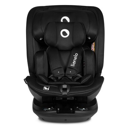 Fotelik samochodowy LIONELO Bastiaan RWF I-Size 40-150 cm (0-36 kg) Czarny