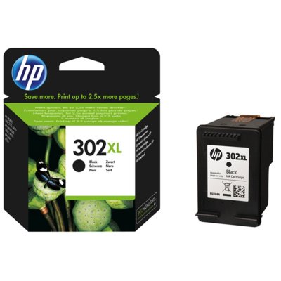Tusz HP 302XL Instant Ink Czarny 8.5 ml F6U68AE