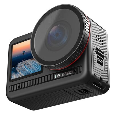 Kamera sportowa AKASO BRAVE 8, filmy 4K 60fps, WiFi, bateria 1550mAh
