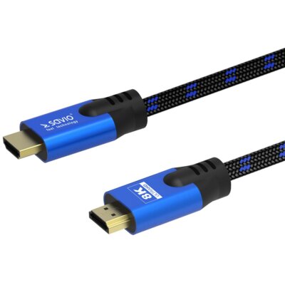 Kabel HDMI - HDMI v2.1 SAVIO CL-143 8K 3 m