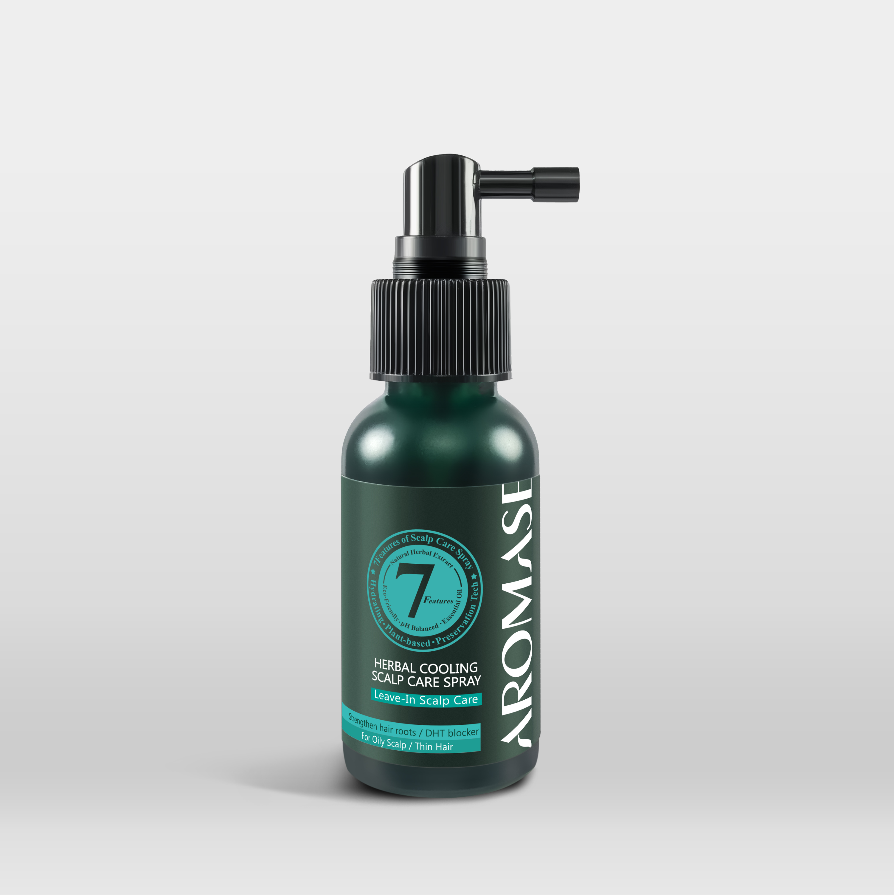Aromase Herbal Cooling Scalp Care Spray wcierka ziołowo-chłodząca do przetłuszczającej się skóry głowy, 40 ml