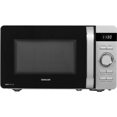 Kuchenka mikrofalowa SENCOR SMW 5217SL 800W średnica 24.5 cm pojemność 17L MicroPower Expres Auto Cook Inox