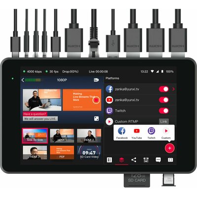 Przenośne Studio YOLOLIV YoloBox Pro Multicam Live Stream Studio