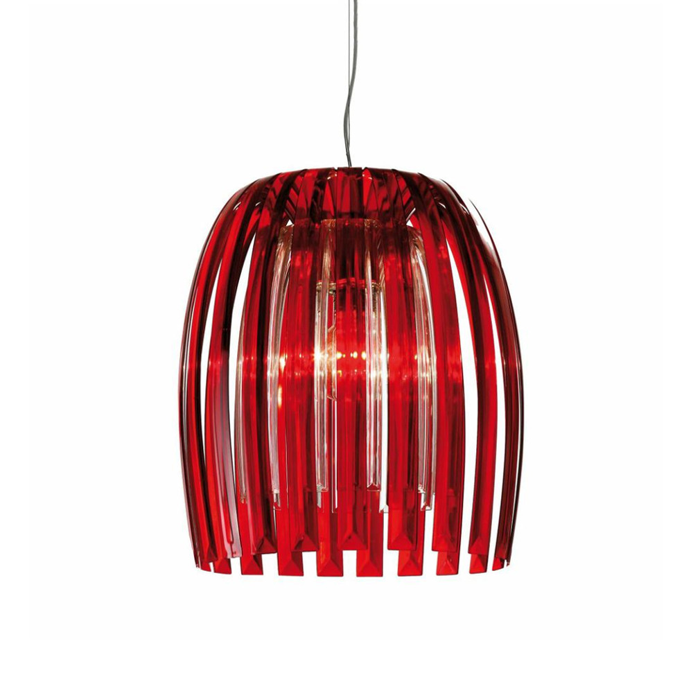 Koziol - Lampa Josephine Royal XL Czerwona (bez zwisu)