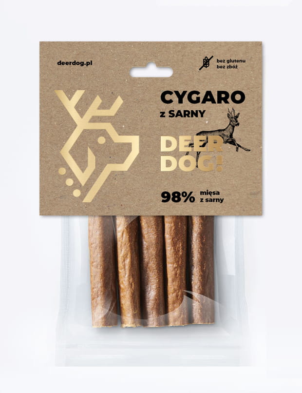 Deer Dog Cygaro dla psa z sarny 5 sztuk