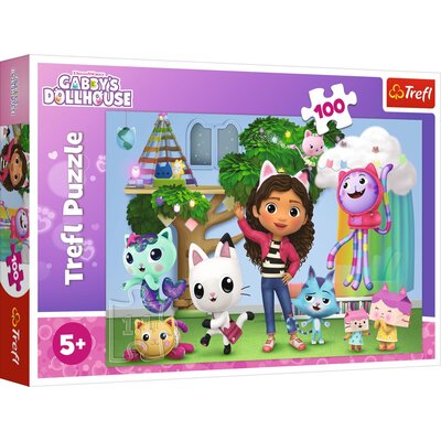 Puzzle TREFL Koci Domek Gabi 16464 (100 elementów)