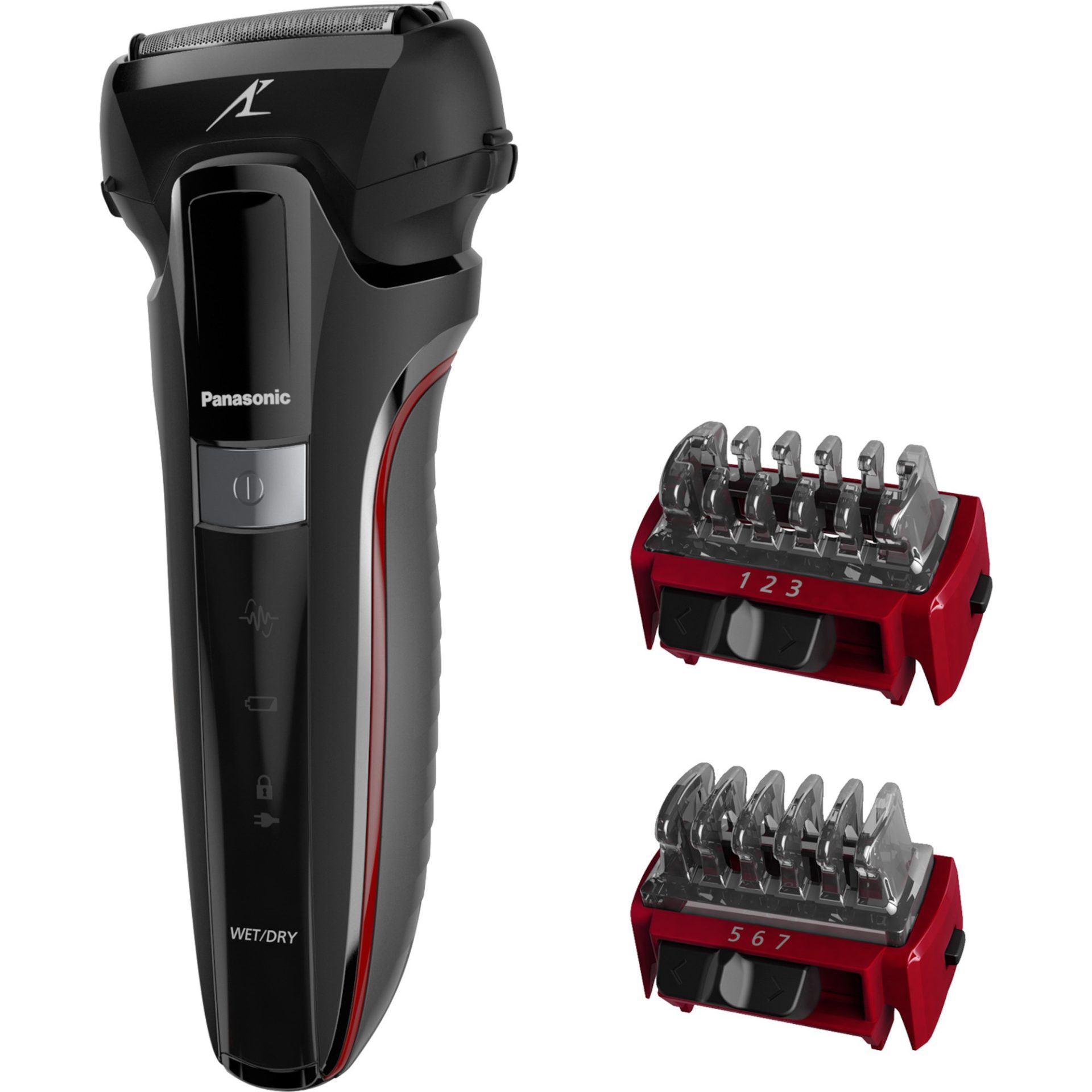 Panasonic ES-LL41-K503 hybrydowa golarka z silnikiem o dużej mocy czarna, 1 szt.