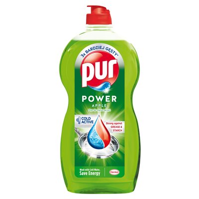 Płyn do mycia naczyń PUR Power Apple 1200 ml
