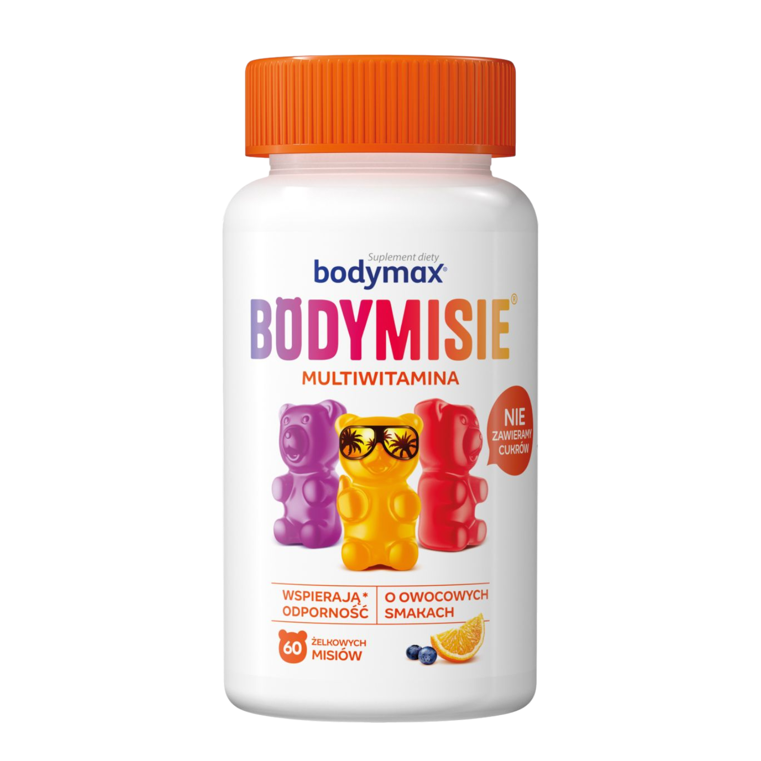 Bodymax BodyMisie suplement diety w żelkach o smaku owocowym, 60 szt./1 opak.