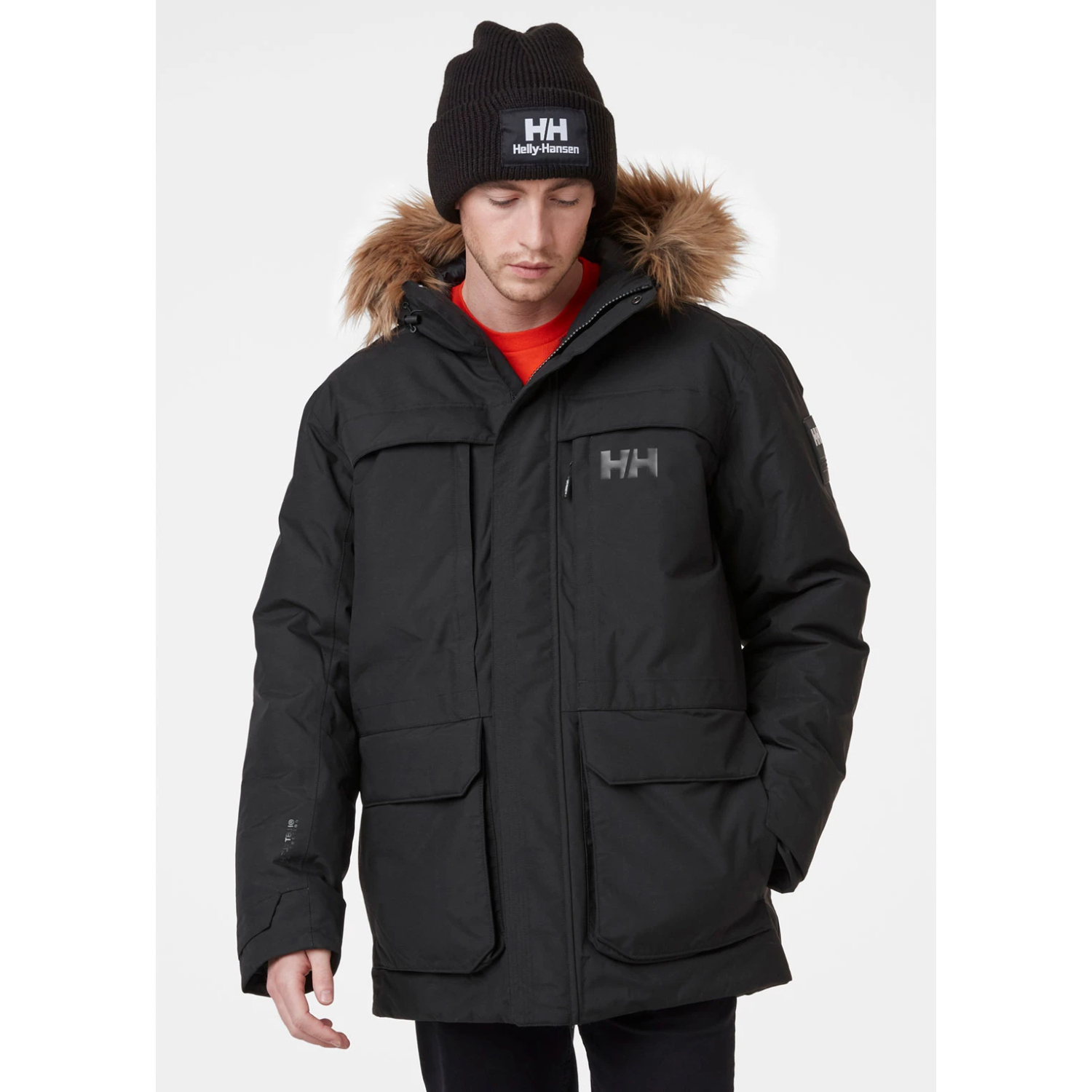 Męska kurtka Helly Hansen NORDSJO PARKA black - S