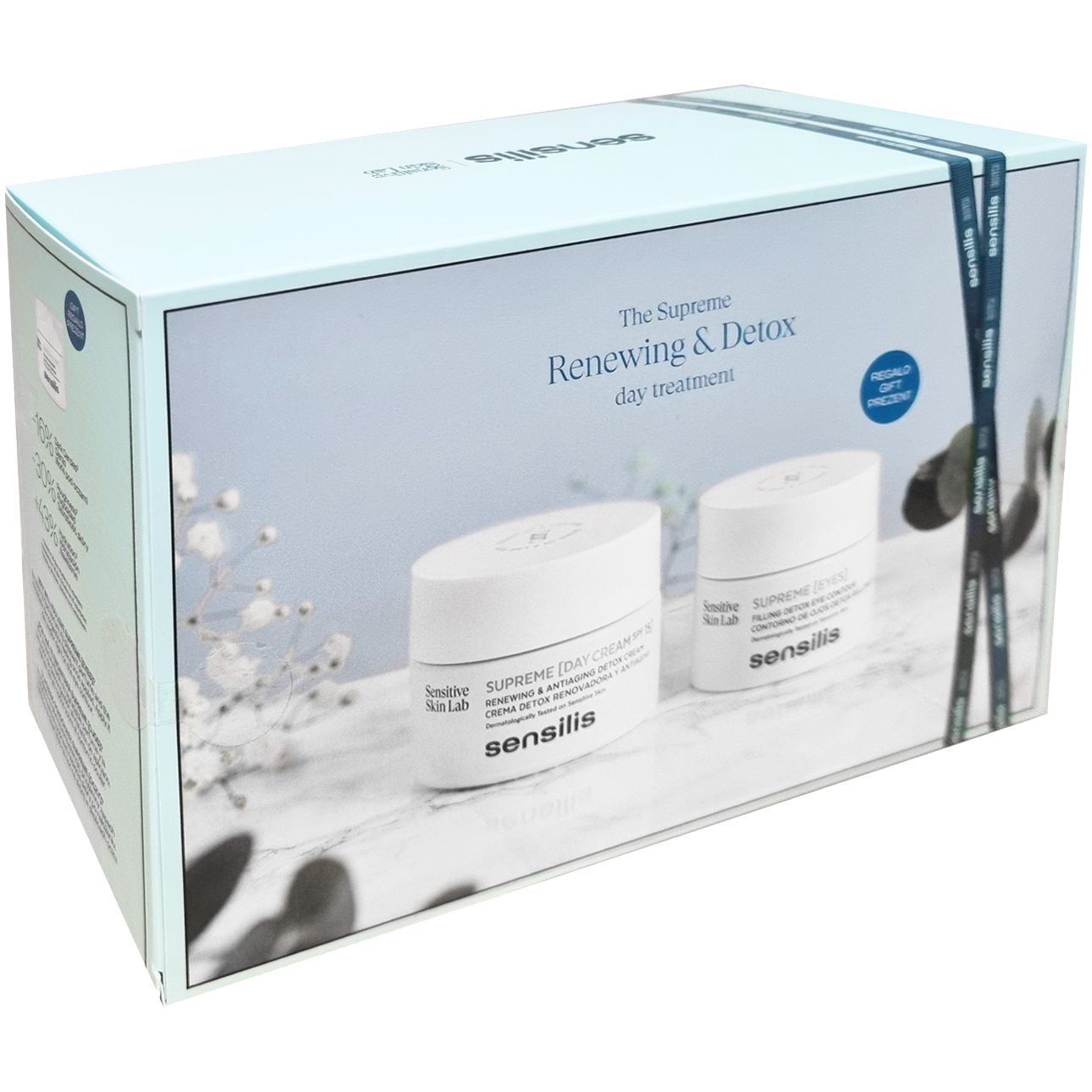 Sensilis Supreme zestaw: krem do twarzy na dzień, 50 ml + krem pod oczy, 20 ml