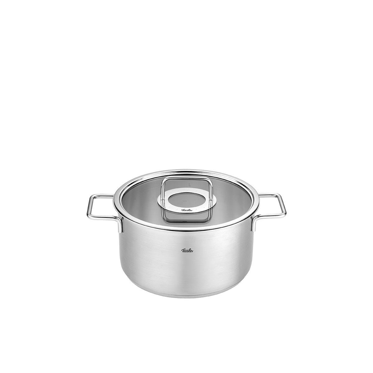 Fissler - Garnek 24 cm ze szklaną pokrywką Pure Collection