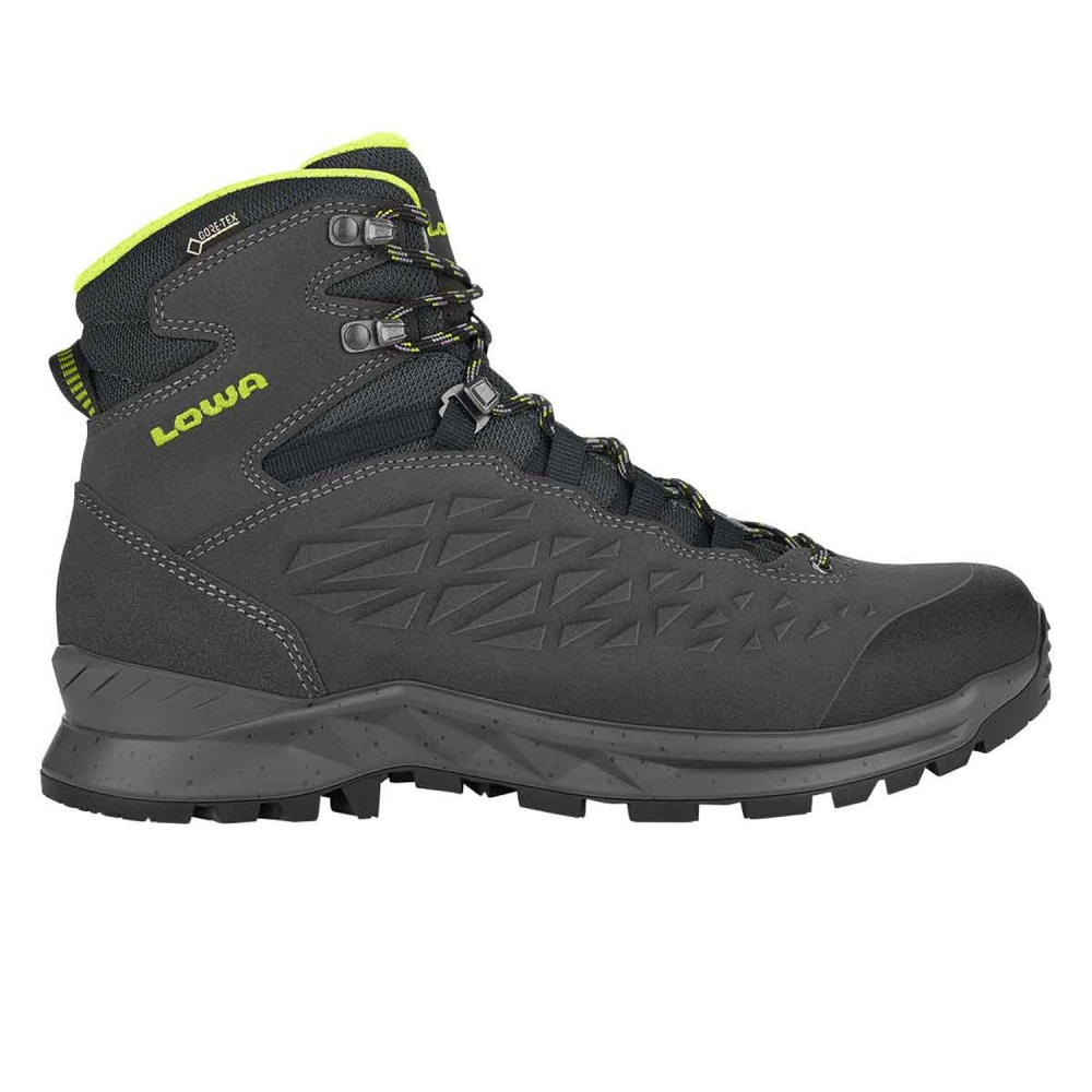 Męskie buty trekkingowe Lowa EXPLORER GTX MID anthrazite/limone - 9,5