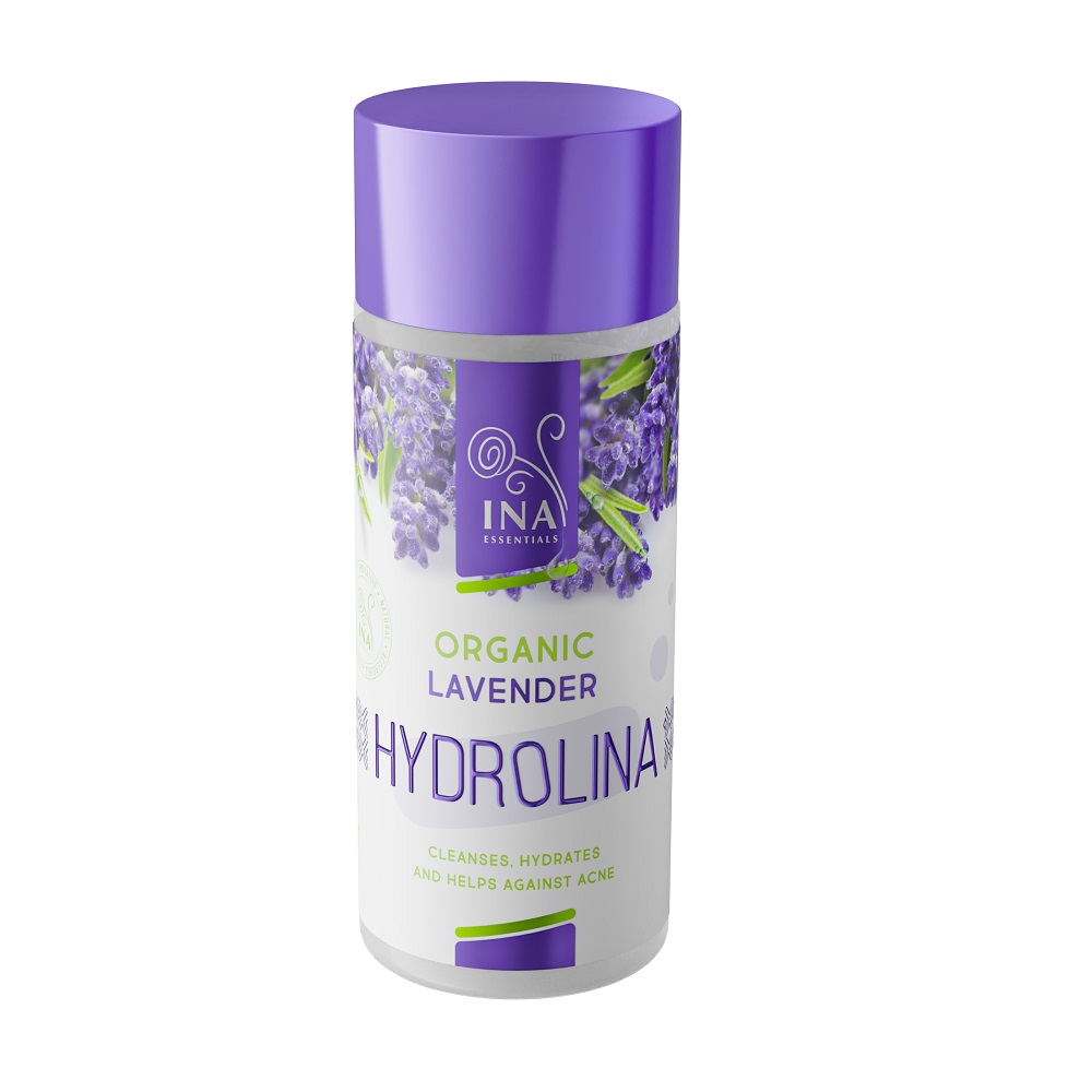 Ina Essentials Hydrolina organiczna woda lawendowa do twarzy, 150 ml