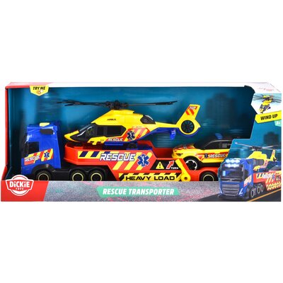 Zestaw pojazdów DICKIE SOS Volvo Ratowniczy transporter 203717005 (3 szt.)
