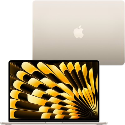 Laptop APPLE MacBook Air 2023 15.3" Retina M2 8GB RAM 512GB SSD macOS Księżycowa poświata