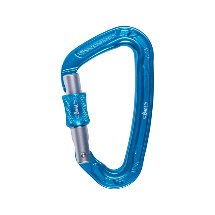 Karabinek wspinaczkowy z zamkiem automatycznym Beal BE QUICK blue - ONESIZE