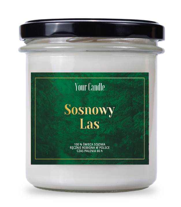 Your Candle świeca zapachowa sojowa Sosnowy las, 300 ml