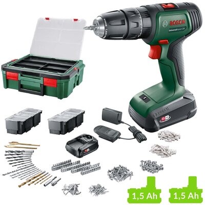 Wiertarko-wkrętarka BOSCH UniversalImpact 18V 06039D4103 zestaw akumulatorów