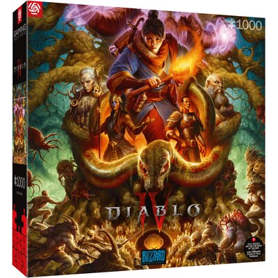 Puzzle CENEGA Good Loot Gaming Diablo IV Horadrim (1000 elementów)