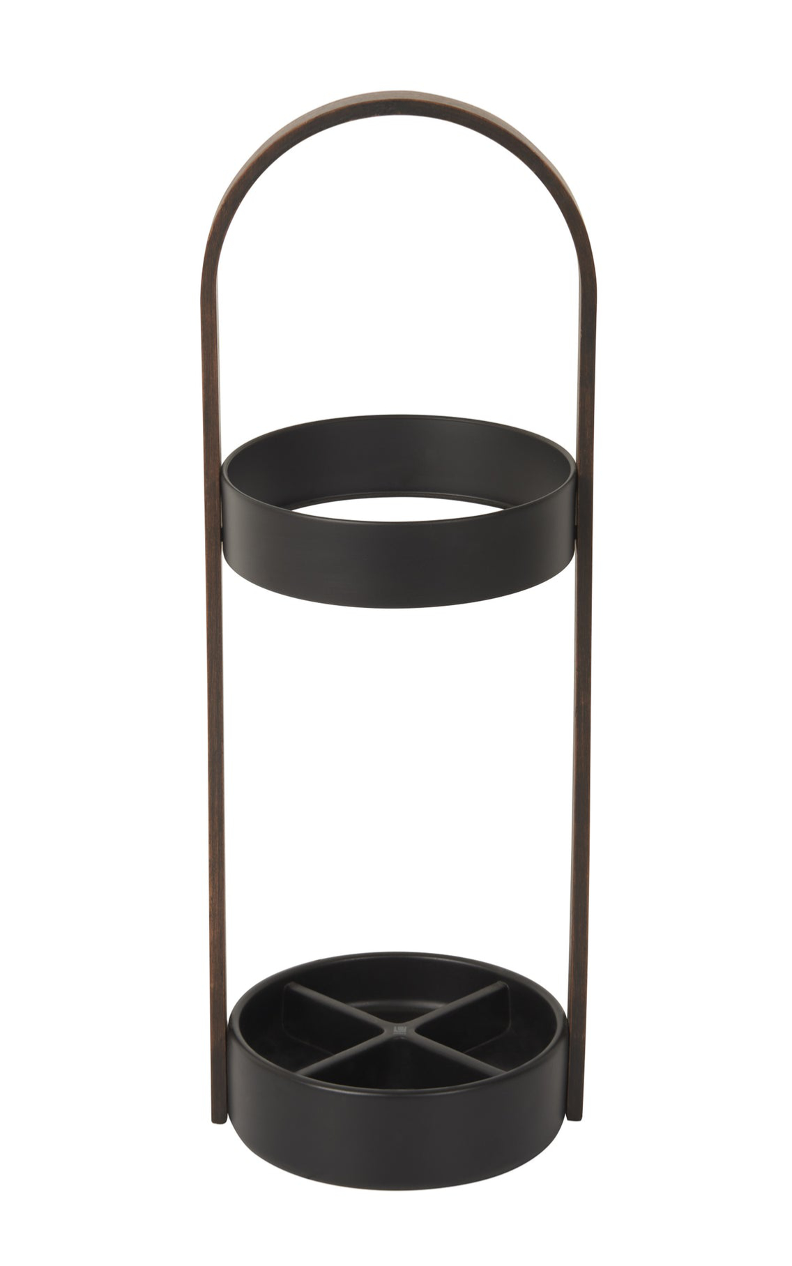 Umbra - Stojak na parasole Bellwood Czarny-orzech