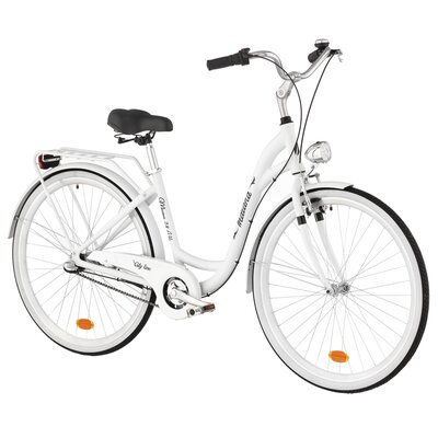 Rower miejski INDIANA Moena A3B 28 cali damski Biały