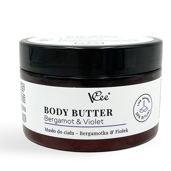 Vcee SPA Ritual masło do ciała bergamotka i fiołek, 250 ml