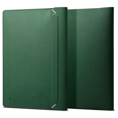 Etui na laptopa SPIGEN Valentinus Sleeve 13-14 Cali Zielony